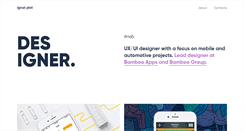 Desktop Screenshot of ignatplot.com